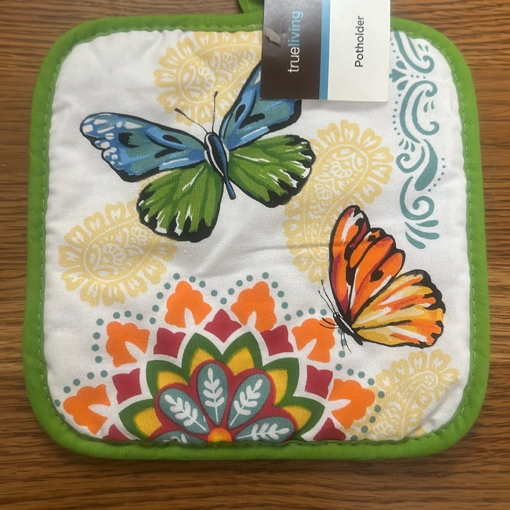 Butterfly potholder